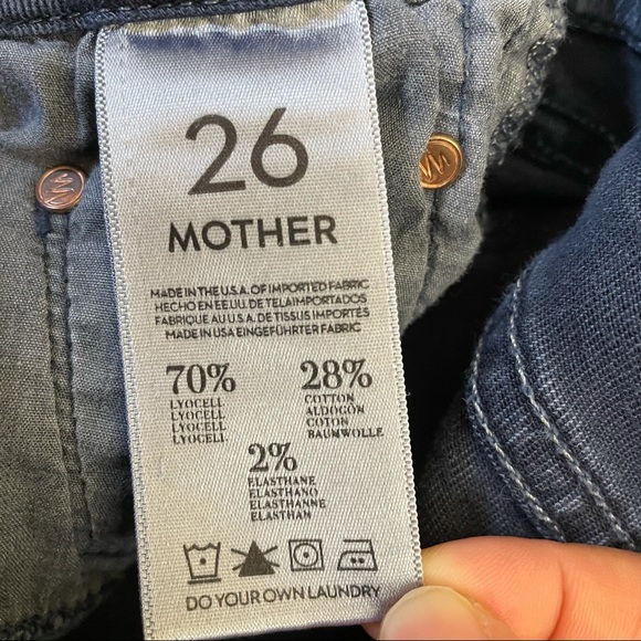 Mother Denim The looker ankle zip skinny Jeans 26 - Picture 8 of 9